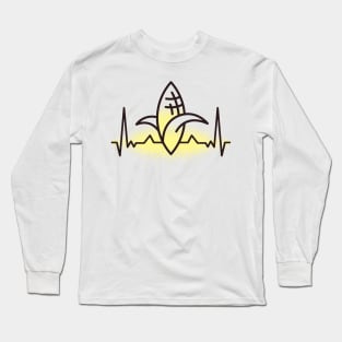 Cornfield Rhythm Wave Long Sleeve T-Shirt